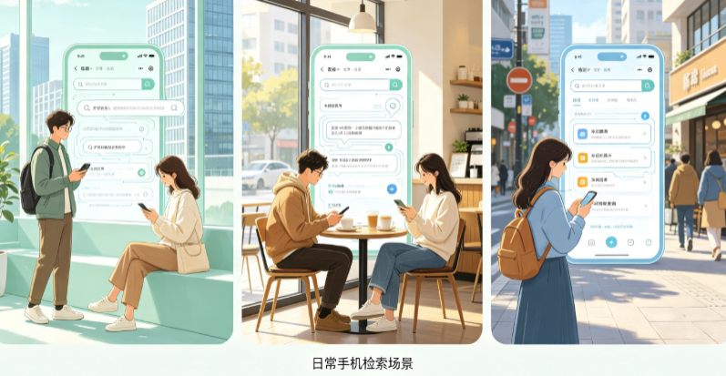 江北区普通人日常手机使用场景拆解：GEO 与 AI 优化如何改变信息检索体验